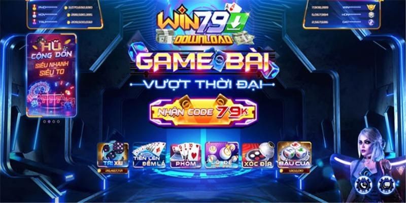 Sảnh game w79 đầy tuyệt vời